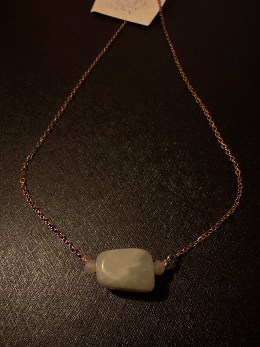 Green Stone Necklace