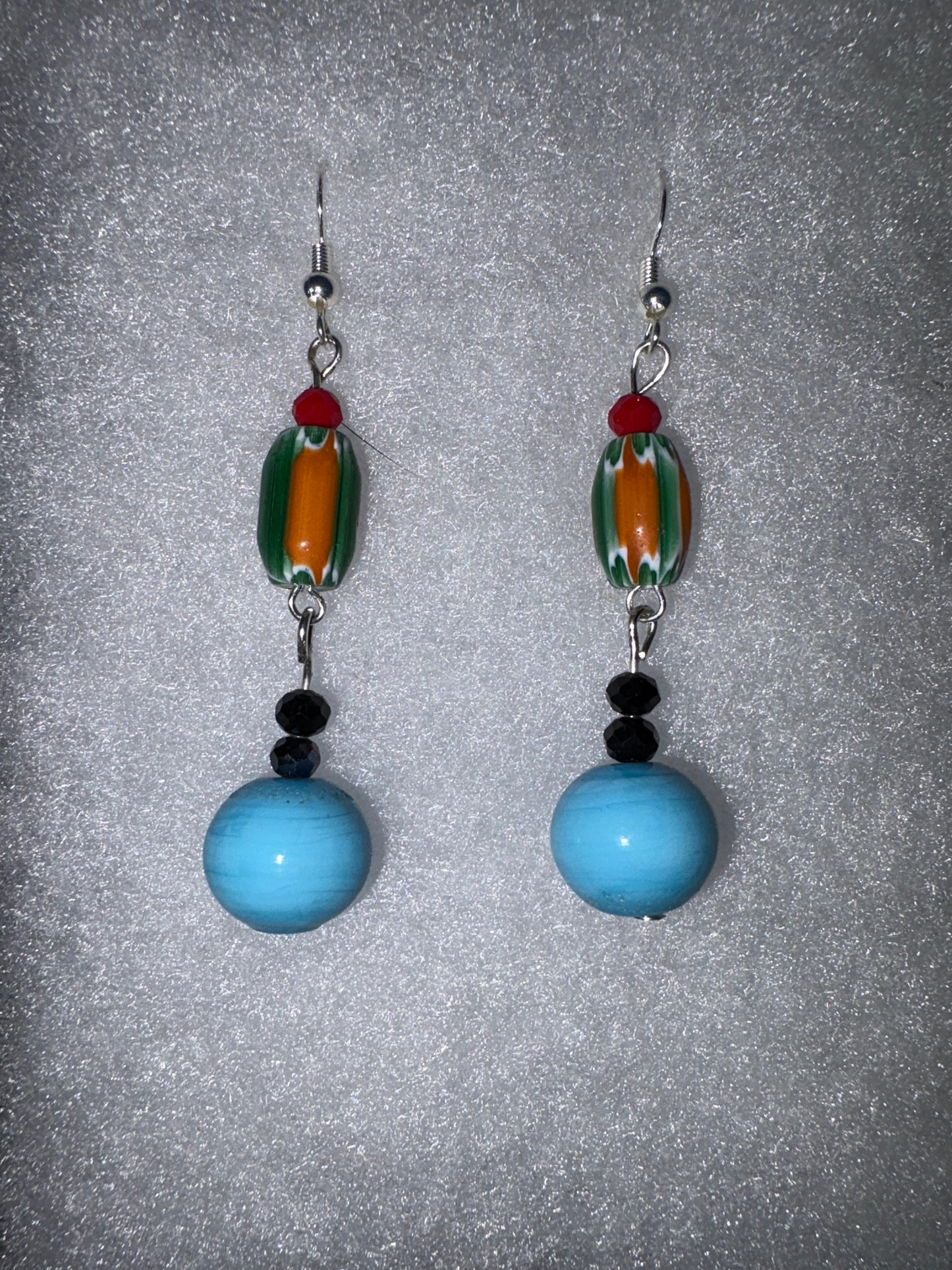 Glass Bead Earrings