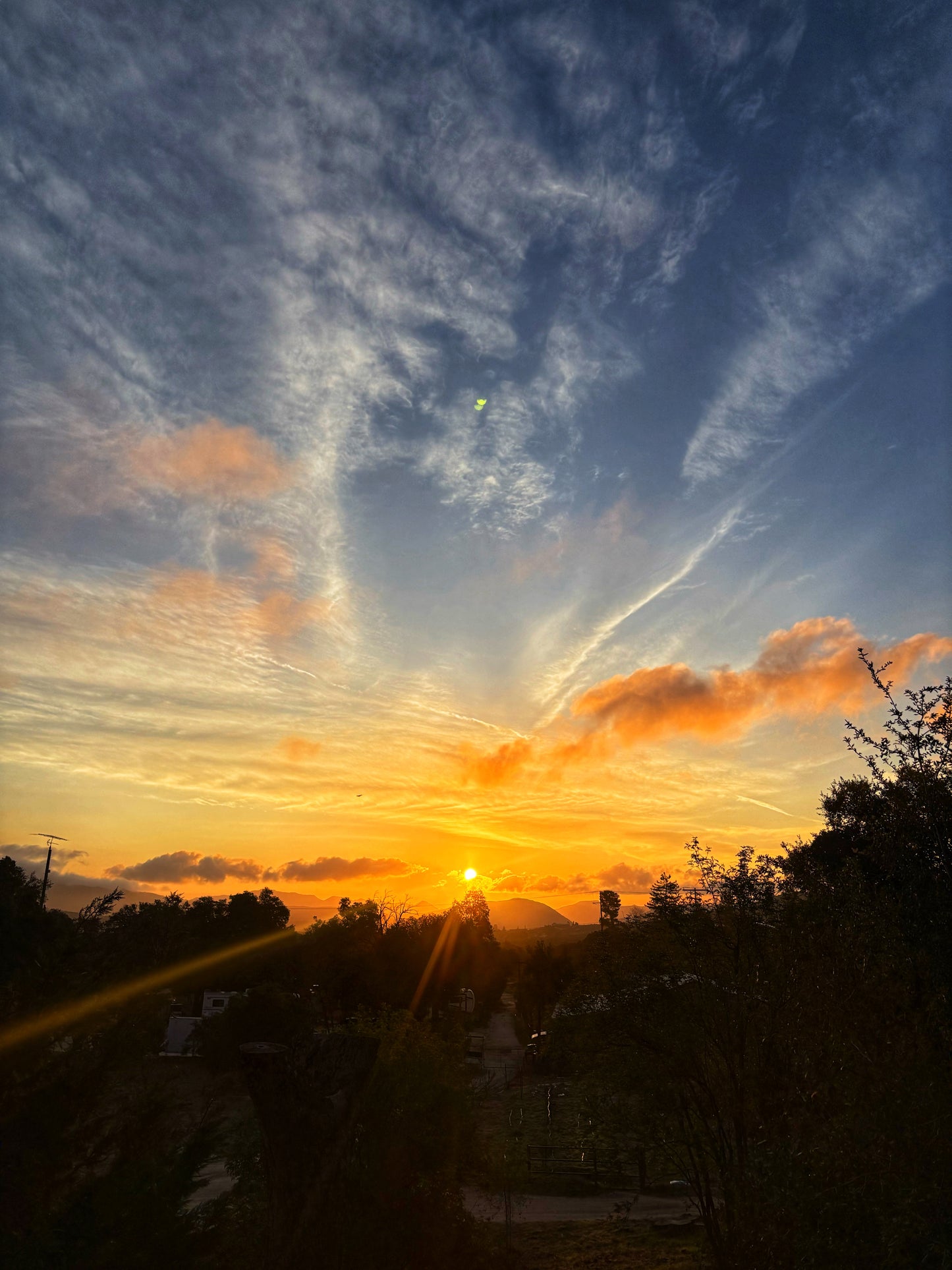 Mountain Sunrise 5x7 Aluminum Panel Print