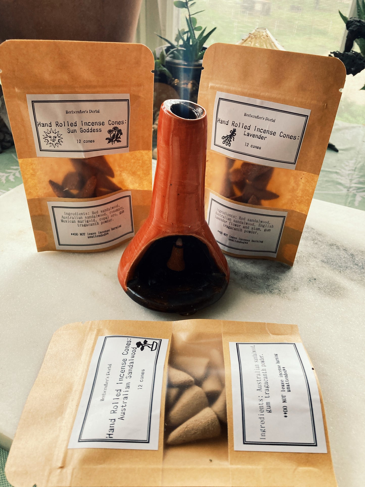 Hand Rolled Incense Cones