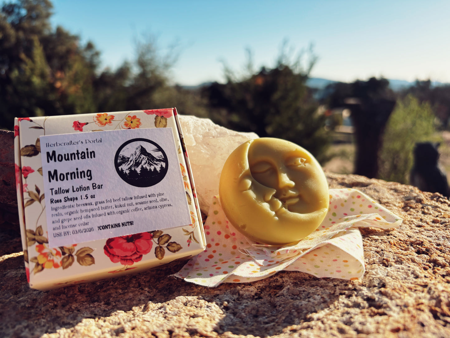 Mountain Morning Tallow Lotion Bar