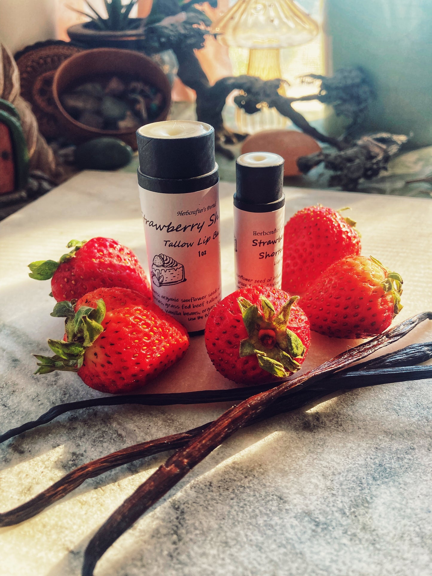 Strawberry Shortcake Tallow Lip Balm