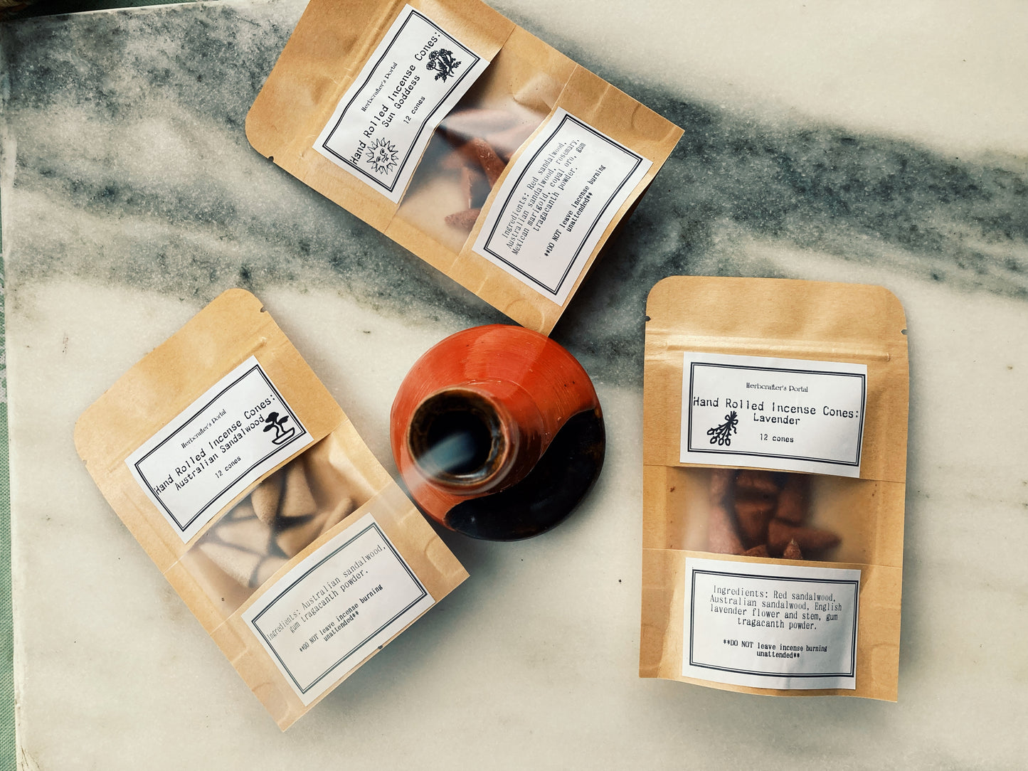 Hand Rolled Incense Cones