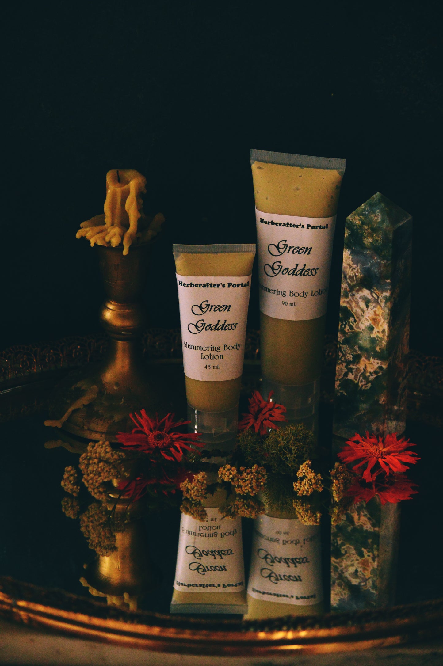 Green Goddess Shimmering Lotion