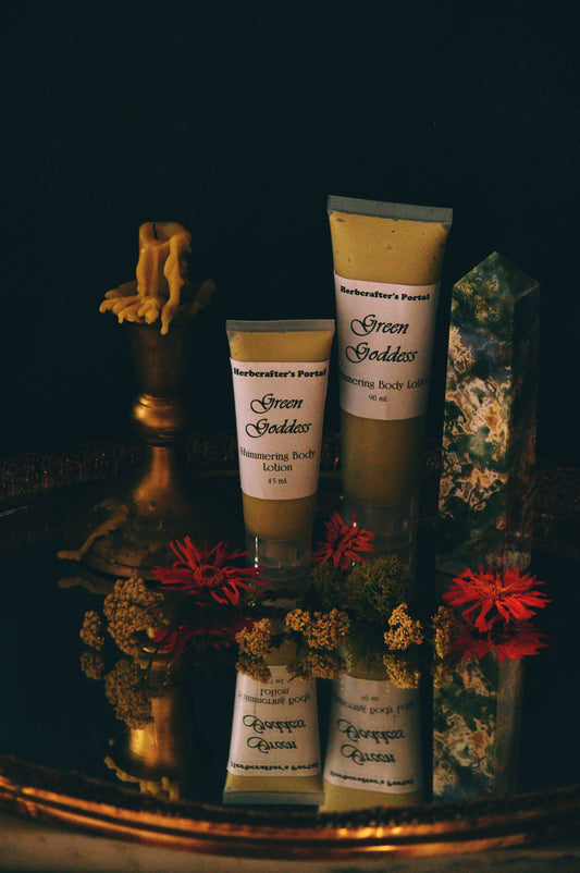 Green Goddess Shimmering Lotion