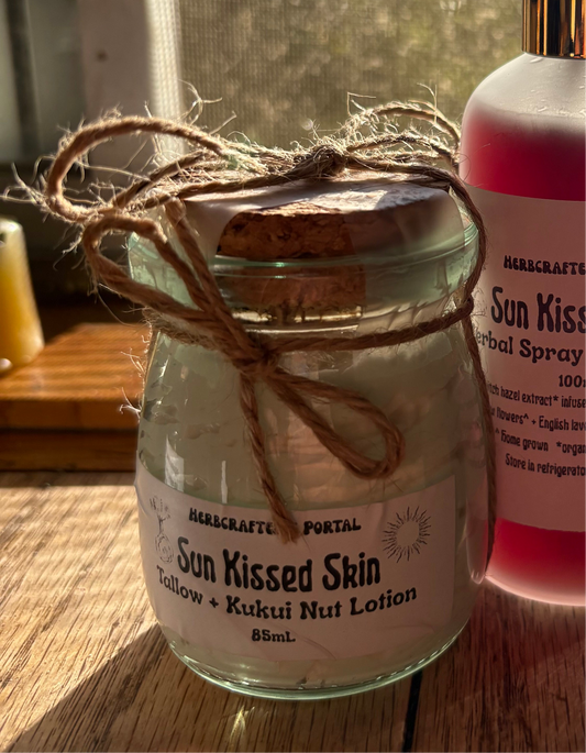 Sun Kissed Skin Tallow + Kukui Nut Lotion