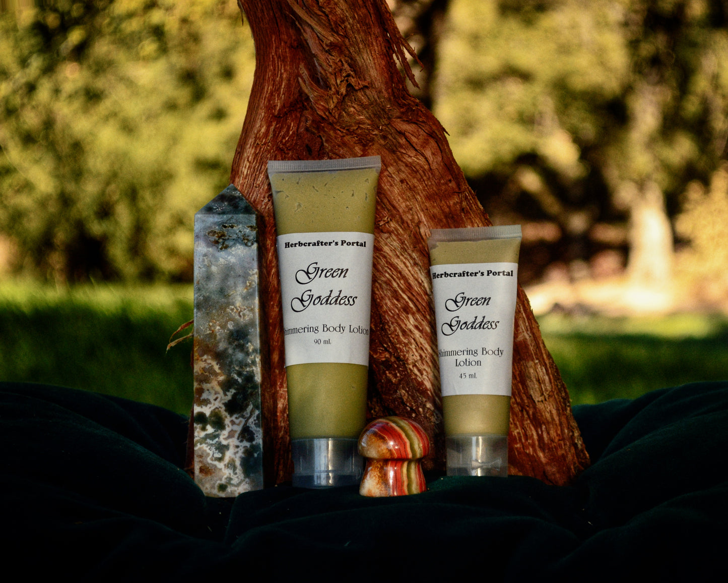 Green Goddess Shimmering Lotion