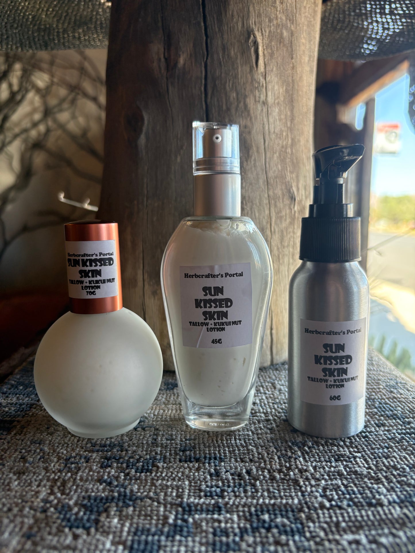 Sun Kissed Skin Tallow + Kukui Nut Lotion